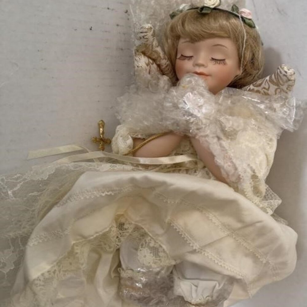 Porcelain "Praying Angel" Doll